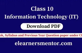 class X IT 402 book syllabus question papers pdf download ncert cbse